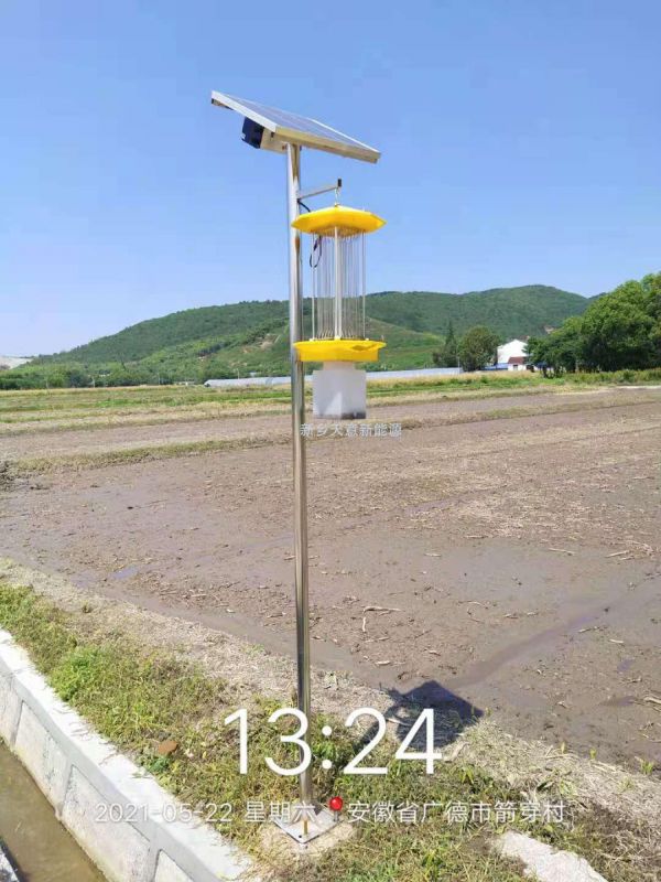 各地农业农村局纷纷引进天意太阳能杀虫灯、自动虫情测报灯